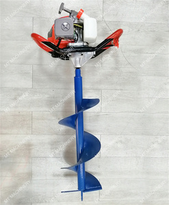 ราคาโรงงาน เครื่องเจาะดินเบนซิน 63 ซีซี สำหรับปลูกต้นไม้ พร้อมหัวเจาะ - Product Image 3