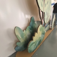 Panneau en nid d'abeille imprimé UV couleur personnalisé, panneau d'affichage léger pour les expositions et la signalétique événementielle