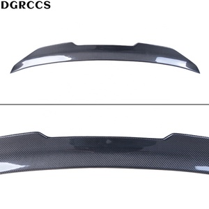 For A5 B8 B8.5 2Door Coupe 8T3 PSM Style Carbon Fiber Rear Spoiler Trunk Wing 2007-2017 Carbon Fiber - Product Image 2