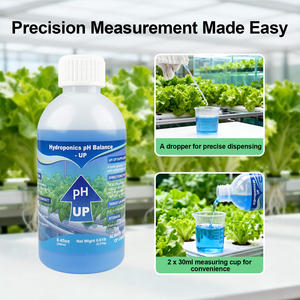 Hydroponische <span class=keywords><strong>pH</strong></span>-up & Down Kit 250 ml <span class=keywords><strong>PH</strong></span>-balansoplossing Aanpassing voor sla-pepergroentenplanten - Product Image 3