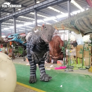Disfraz de dinosaurio de <span class=keywords><strong>tamaño</strong></span> real, <span class=keywords><strong>Velociraptor</strong></span> para Parque y espectáculo - Product Image 4