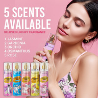 Ensemble de parfums pour femmes 150 ml, sans alcool, longue tenue, eau de parfum, senteur freesia et jasmin rose, spray pour le corps