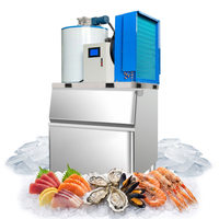 Machine à glace en flocons de qualité supérieure, 1,5 tonne par jour, fabrication directe en usine, vente en gros OEM, qualité alimentaire, machine à glace en flocons de neige
