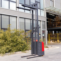 Chariot élévateur électrique autoporté 2 tonnes, transpalette électrique complet, chariot élévateur contrepoids 4m 5m 6m pour entrepôt