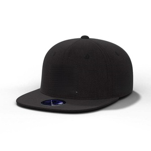 Wholesale Custom Logo Embroidery Mens 6 Panel Snapback Baseball Cap <b>Hat</b> with <b>Flat</b> Bill and Plain Blank <b>Hats</b> for Men Adults - Product Image 5