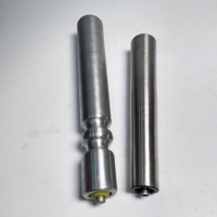 Nouveaux rouleaux de guidage en acier inoxydable galvanisé avec roues dentées en caoutchouc/acier pour lignes de production, personnalisables