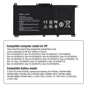 Tablette <span class=keywords><strong>PC</strong></span> Portable HT03XL Batterie L11119-855 Ordinateur Portable pour <span class=keywords><strong>HP</strong></span> <span class=keywords><strong>Pavilion</strong></span> 250 G7 TPN-C135 14-CE0017TX 15-CS0038TX 15-CW0017AU HTO3XL - Product Image 2