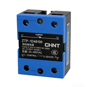 Produit authentique neuf Zhengtu, relais à semi-conducteurs monophasé DC vers AC, contrôle D-120A, tension de charge AC24~480V - Product Image 1