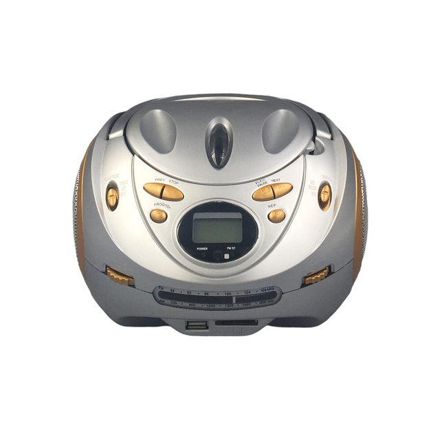 New Original Old Fashion Radio with cd Player Rechargeable Home cd Player Boombox with Usb Connection
