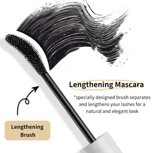 Nhãn Hiệu Riêng Kéo Dài Và Volumizing Vegan Mascara Tùy Chỉnh Không Thấm Nước Mascara Lâu Dài Màu Đen Mascara