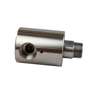 Stainless Steel 304 High Pressure Rotary Joint 1/4 3/8 1/2 Inch Thread Rotary Swivel Joint for Water Oil Gas