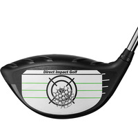 Nieuwe Trend Custom Zelfklevende Golf Impact Label Roll Sticker Voor En Gemakkelijk Te Schil En Stok