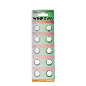 Batería de pila de botón Ag13 de 1,5 V Ag13 Lr44, batería de reloj alcalina a granel MSDS Hua Dao, <span class=keywords><strong>pilas</strong></span> alcalinas de 4,5 V <span class=keywords><strong>Lr1130</strong></span>, 1,5 voltios - Product Image 3