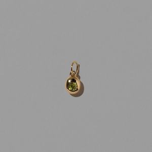 DIY Stainless Steel 12 Birthstone Pendant Necklace Basic Opening <b>Chain</b> 18K Gold Color 25mm 3mm 6mm Vacuum Furnace Plating - Product Image 3