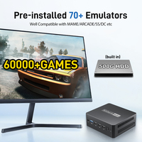 KINHANK Super Console MP100 avec Plus de 60000 Jeux, 8Go DDR5, et Windows 11 – Console de Jeux Vidéo pour SS/WII/GC/MAME/PS3/PS2/Arcade