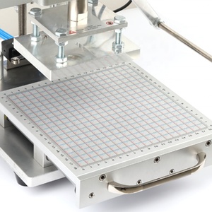 Custom Metal Stamp Leather Logo Heat Stamping Machine Pneumatic Gold Foil Hot Stamping Machine Small Digital Embossing Machine - Product Image 5