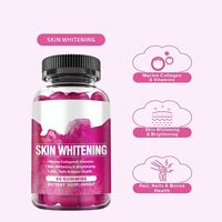 Gummies éclaircissantes HDK OEM ODM au collagène marin et vitamines pour une peau, des cheveux, des ongles et des os éclatants – Complément alimentaire 60 unités