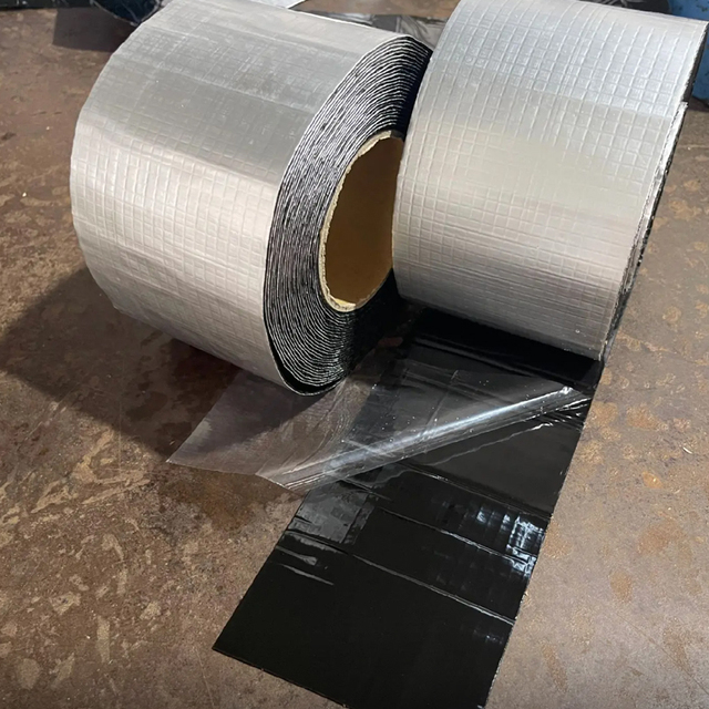 Waterproof Aluminium Foil Flash Band Bitumen Tape for Roofing Leakage Repair and Sealing