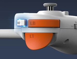 D8 Pro <span class=keywords><strong>Dual</strong></span> Game Stretch Joystick Handle <span class=keywords><strong>Controller</strong></span> para SWITCH PS4 Gamepad de transmisión ajustable con luz RGB para Android IOS - Product Image 4