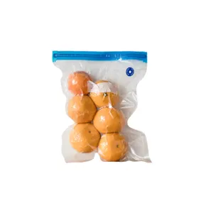 Herbruikbare Pa/Pe Voedsel Vacuüm Sealer Plastic Zak Voor Het Houden Van Voedsel Vers Met Hand Pomp