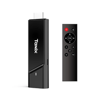 Tanix TX9 Android 11 UK/EU Smart TV Stick S905Y4 2GB+16GB BT WiFi Inalámbrico 4K Mini Reproductor de Streaming Media Hub