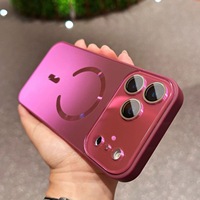 Coque PC givrée tout-en-un à ventouse magnétique avec grande fenêtre, très vendue pour iPhone 17 Pro Max, 17 Pro, 17, 18 Pro Max, 18 Pro