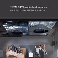 Projecteur Optoma UHD506 3400 lumens ISO, véritable 4K UHD DLP, pour home cinéma, jeux e-sport, petite salle de réunion, utilisation de jour