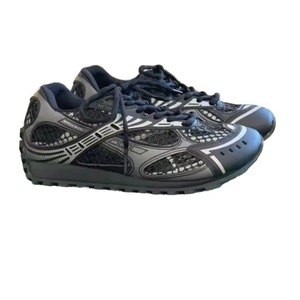 Zapatillas Clásicas Francesas con Cordones, Parte Superior de Malla Transpirable, Diseño Geométrico Retro, Unisex, Casuales, Deportivas, para Correr, Otoño Invierno - Product Image 5