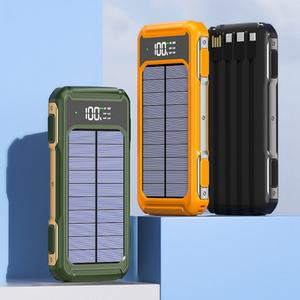 Batterie Externe Solaire Portable Originale 2A avec Câble, Chargeur Universel Grande Capacité 20000mAh pour Téléphone Mobile – Vente en Gros - Product Image 4