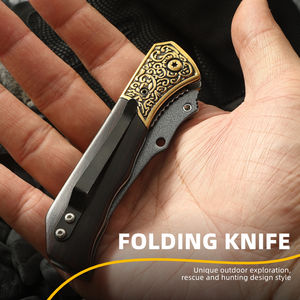 سكين جيب قابلة للطي متعددة الأغراض محمولة حادة 9cr1 3 من أجل البقاء في الهواء الطلق للرجال - Product Image 2