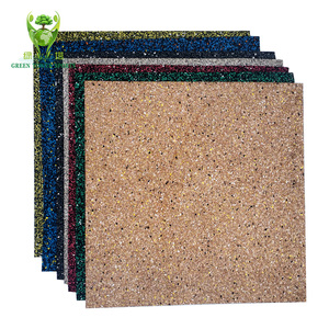 Muestra gratis de patio al aire libre, no tóxico, absorbe el ruido, antideslizante, 15-50mm, alfombrilla de goma para suelo para <span class=keywords><strong>Parque</strong></span>, alfombrillas de goma compuestas - Product Image 1