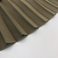 Tissu plissé Miyake en chiffon imitation crêpe, dernier design de mode personnalisé, pour robe