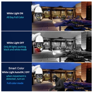 Xmeye 5MP 8MP 4k 36x Zoom PoE an ninh CCTV P2P màu tầm nhìn ban đêm hồng ngoại IP chụp khuôn mặt tự động theo dõi PTZ máy ảnh - Product Image 3