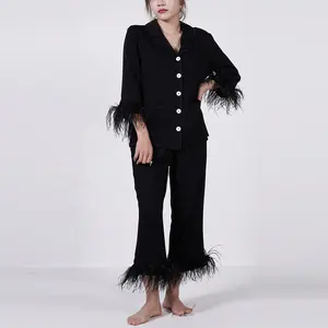 Pijamas de plumas para usar porque esta tendencia de pijamas de plumas no se va a dormir pronto