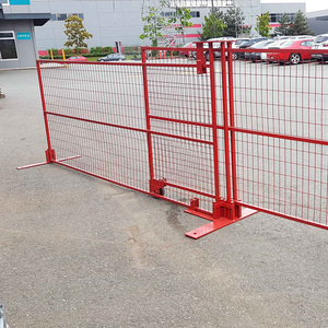 Nhà Sản Xuất Bán Buôn Giá Thấp Lớn Bền Thép Ngoài Trời Thân Thiện Với Môi 6ft Con Chó Tạm Thời Hàng Rào - Product Image 6