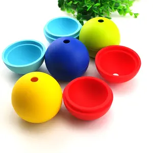 Molde de Silicona para Hacer Bolas de Hielo de Diferentes Colores, Forma Circular, Tamaño Pequeño - Product Image 1
