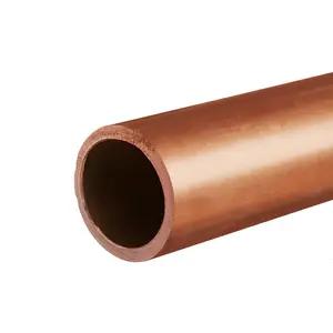 Độ tinh khiết cao 99.9% ống đồng 6mm 8mm 10mm ống đồng cho điều hòa không khí
