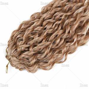Capelli sintetici Jessica da 22 pollici per trecce, in fibra resistente al calore, effetto Deep Wave, extension per trecce - Product Image 2