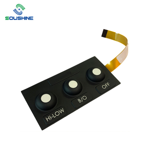 Hiển thị kỹ thuật số LCD Bảng điều chỉnh tốt màng Thiết bị chuyển mạch bàn phím Bàn phím lò vi sóng cảm ứng phẳng màng bàn phím - Product Image 5