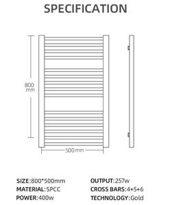 Sèche-<span class=keywords><strong>serviettes</strong></span> électrique de qualité supérieure BODE pour salle de bain - Product Image 5