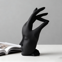 Statue de personnage de film ou de télévision en résine artistique écologique, sculpture de visage, forme irrégulière, décoration de salon, YiDang