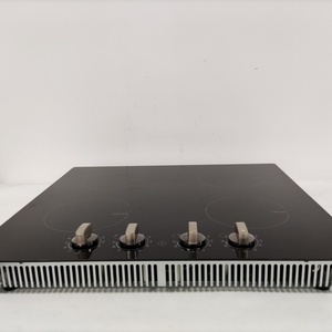 เตาแม่เหล็กไฟฟ้า 4 หัวเตา, เตาไฟฟ้าแบบเรียบ 220V พร้อมหัวเตาแบบรัเดียนท์ 4 หัว, ควบคุมด้วยปุ่มหมุน - Product Image 2