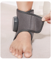 Masseur chauffant pour la cheville de conception nouvelle, 3 vibrations, 4 niveaux de chauffage, masseur pour les pieds et la cheville pour soulager la douleur