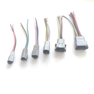 IATF16949ชุด DT DTP สำหรับรถยนต์ชุดขั้วต่อไฟฟ้าสายไฟ LED สำหรับทำงานแบบ Pigtails 2 3 4 6 8 12ทาง - Product Image 2