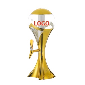 Dispensador de zumo doméstico con carga solar de grado alimenticio portátil de 3L esférico personalizable, máquina de <span class=keywords><strong>torre</strong></span> de bebidas de Hotel, tubos de hielo para el hogar - Product Image 5