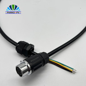LP20 industri otomotif tali pengaman 2/4/5/9/12 Pin tahan air 300V seng logam campuran jaket PC listrik kabel konektor kawat - Product Image 5