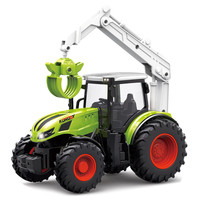Tracteur agricole RC 2,4G 1/24 avec remorque mélangeuse, véhicule d'ingénierie agricole télécommandé, jouets de construction pour enfants