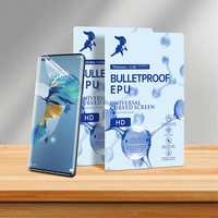 Film Hydrogel de Réparation Automatique des Rayures 30S Prix Usine, Protecteur d'Écran EPU pour iPhone, Protecteur d'Écran Incurvé pour Samsung