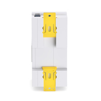 Commutateur de transfert automatique 2P 63A ATS 110V 220V AC, double alimentation, type PC, avec boîtier blanc, montage sur rail DIN, Chayo