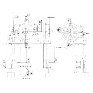 Moteur <span class=keywords><strong>de</strong></span> lève-vitre électrique universel 12V CC pour voiture, moteur <span class=keywords><strong>de</strong></span> vitre électrique 12V CC à faible <span class=keywords><strong>vitesse</strong></span> pour pièces automobiles - Product Image 2